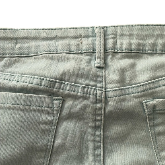 Jessica Simpson Rolled Crop Skinny Jeans Sky Blue - Size 12/31 - Picture 11 of 11